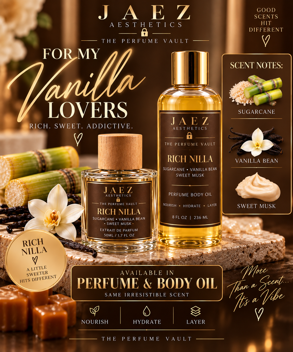 🔐 RichNilla Perfume vault